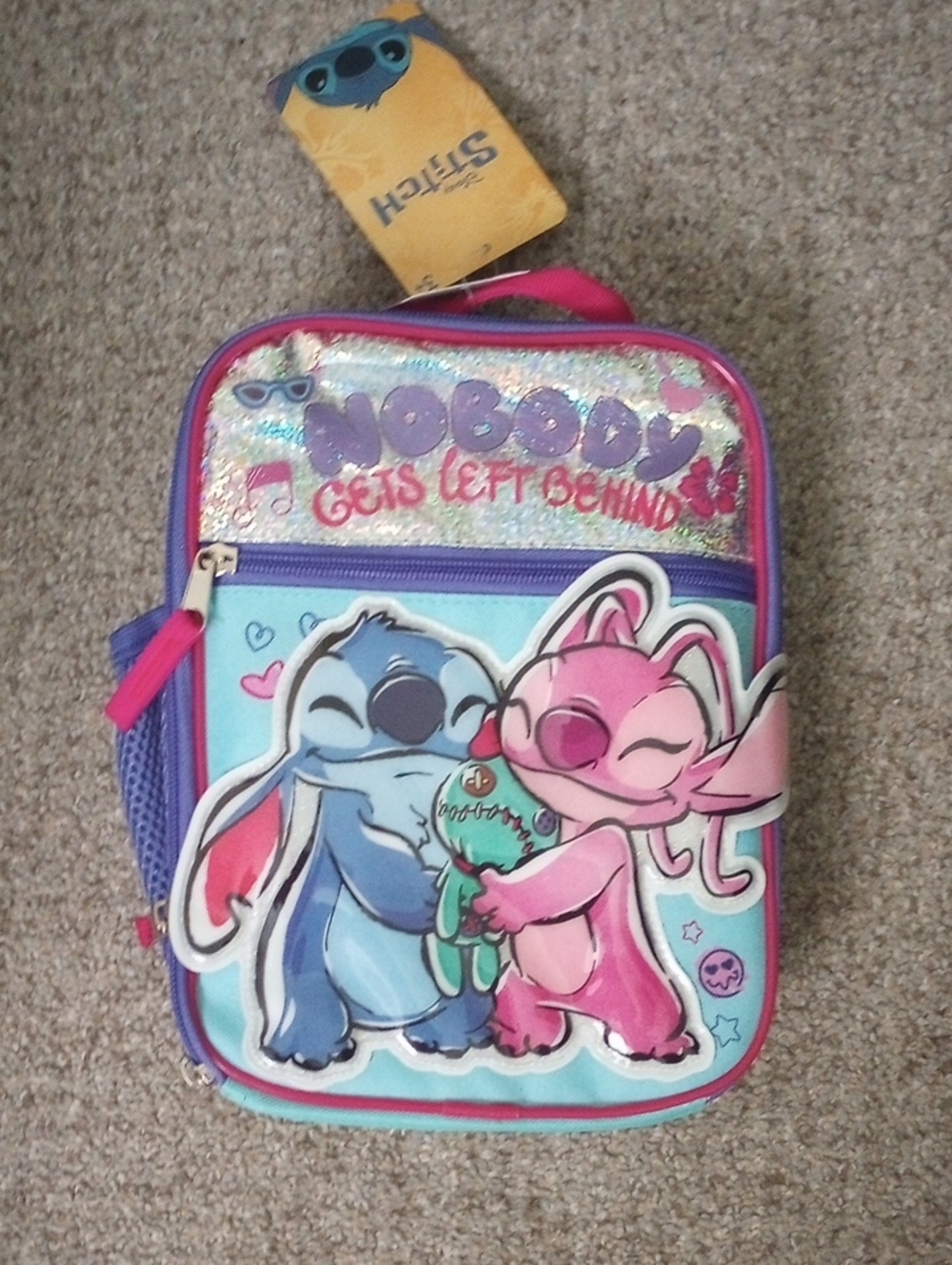 Lilo Lunch Bag "Nobody Gets Left Behind"